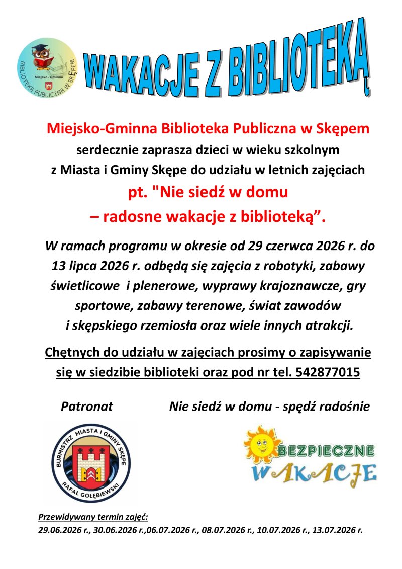 Kulturalne lato 2026 plakat  